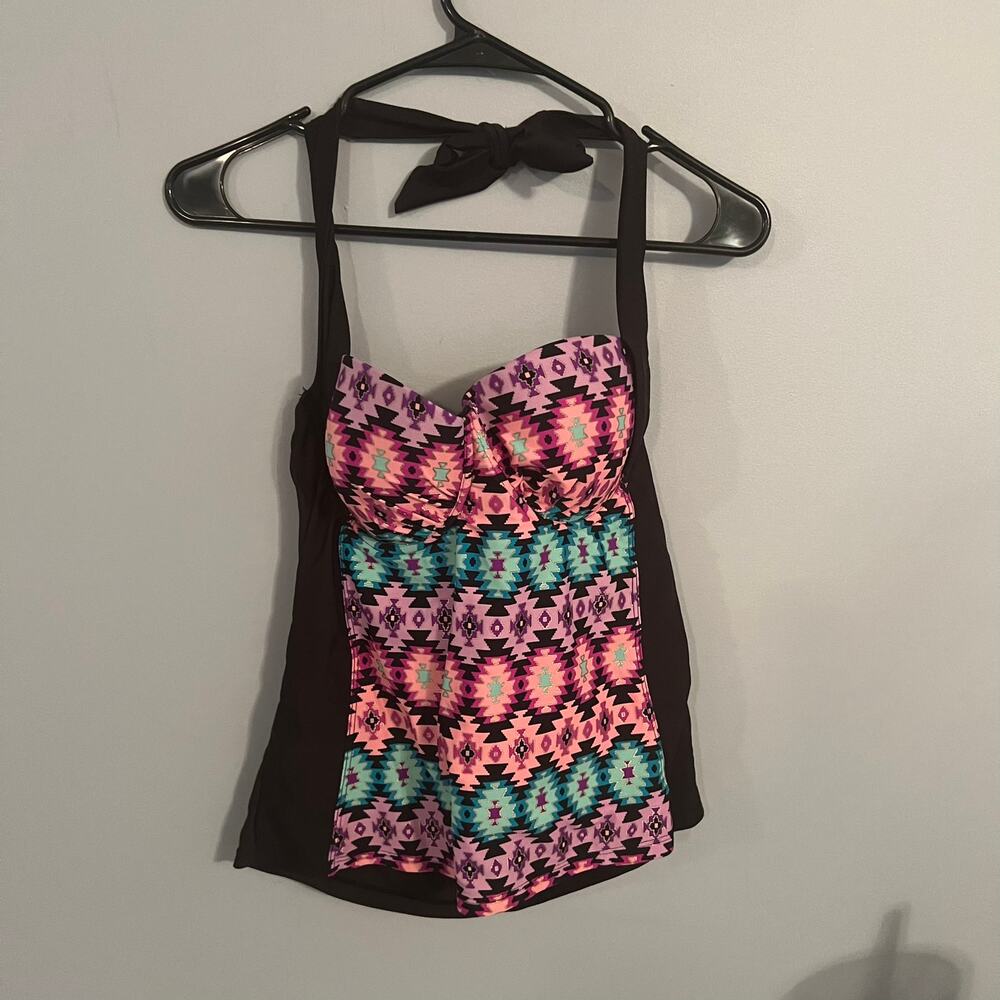 Catalina Halter Top Swim Top Tankini Women's Size Medium 34B 34C 36B 36C
